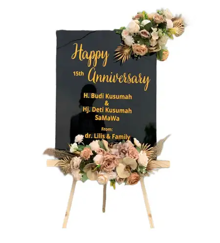 Papan Bunga Akrilik The Honey Lady Tower Pluit Jakarta
