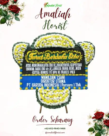 Papan Bunga Duka The Honey Lady Tower Pluit Jakarta